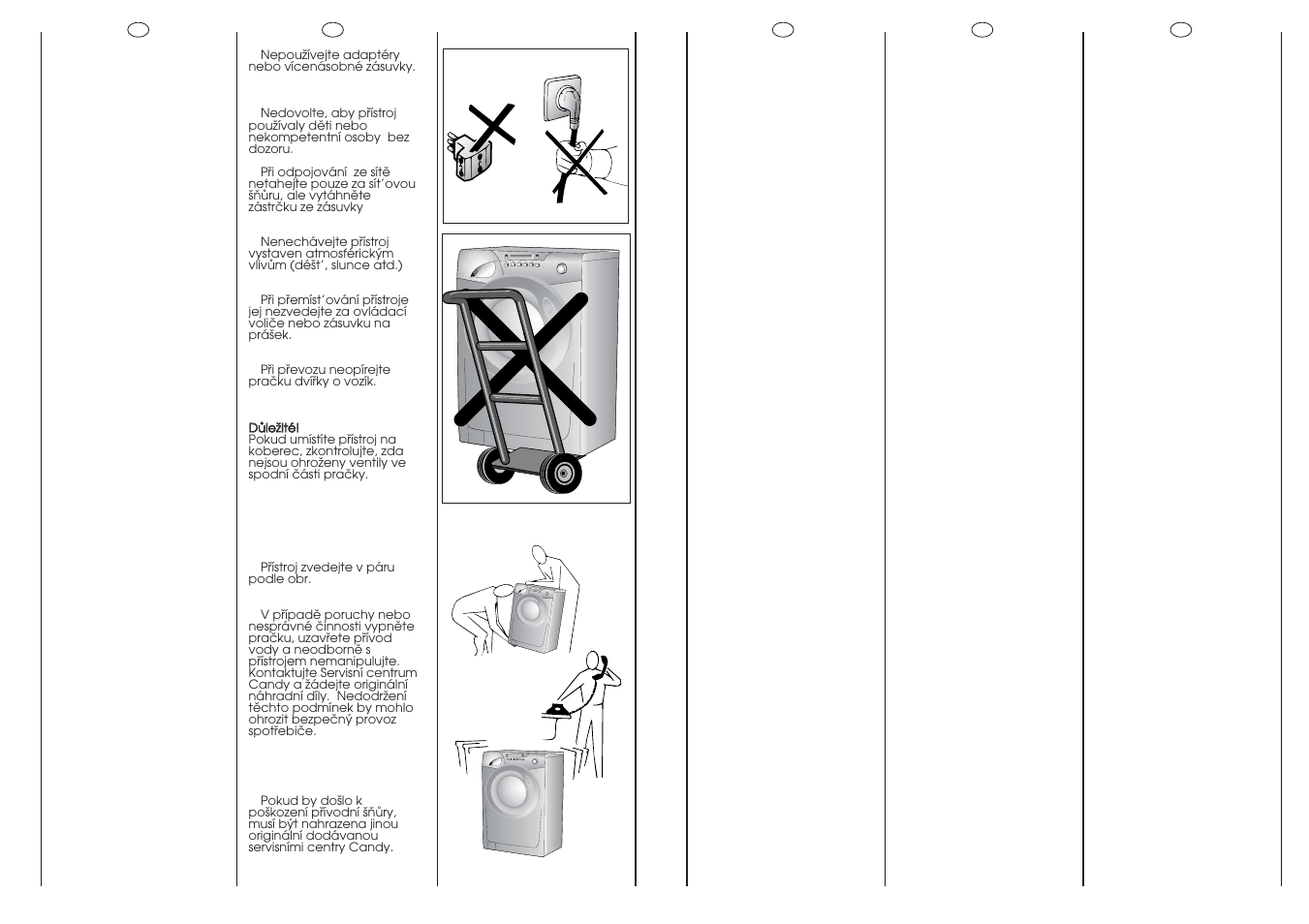 Candy GO 1065D-37S User Manual | Page 7 / 41