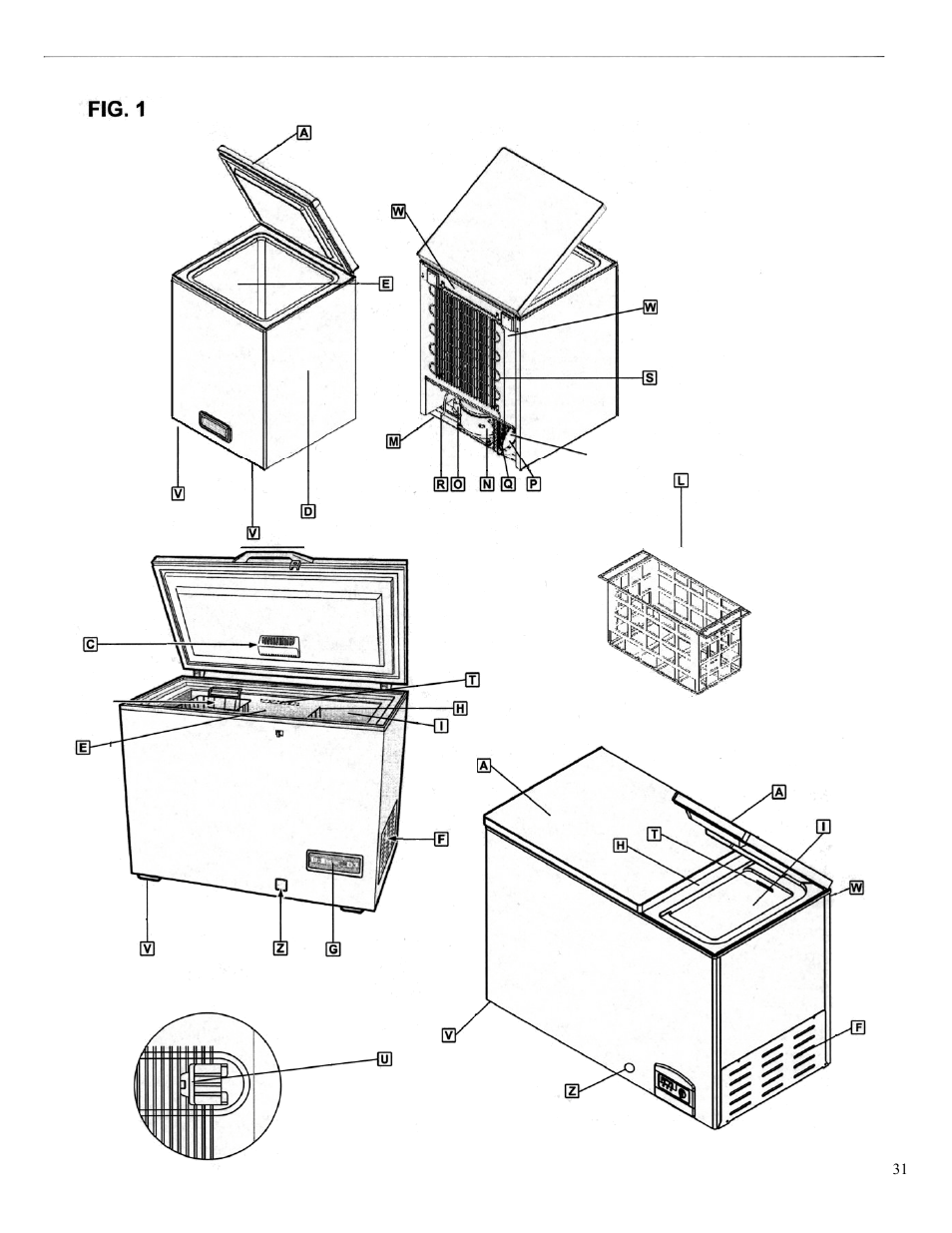 Candy CO CHFA 270 User Manual | Page 31 / 32