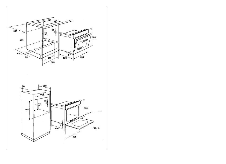 Installazione | Candy FP 825 X AUS User Manual | Page 11 / 69