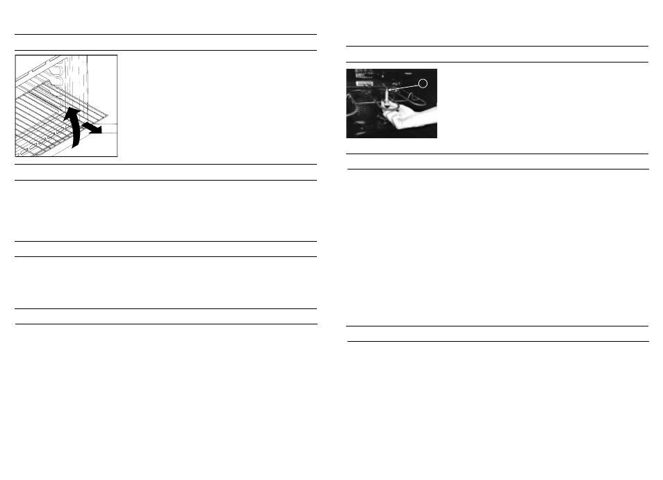 Nuttige tips, Veiligheidssysteem voor de roosters, Grilleren | Kooktijden, Schoonmaken en onderhoud, Zelfreinigende ovenwanden, Service dienst, Met kantelbare grill | Candy FP 825 X AUS User Manual | Page 37 / 69