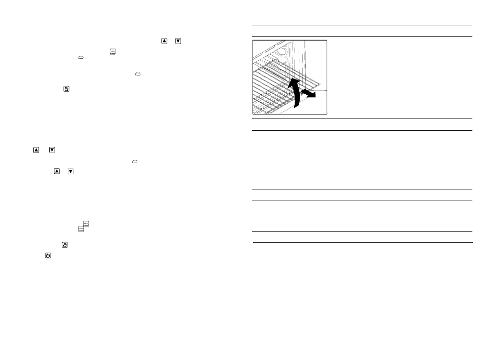 Sugestões úteis, Sistema de segurança das prateleiras, Grelhar | Tempos de cozedura, Limpeza e manutenção | Candy FP 825 X AUS User Manual | Page 64 / 69