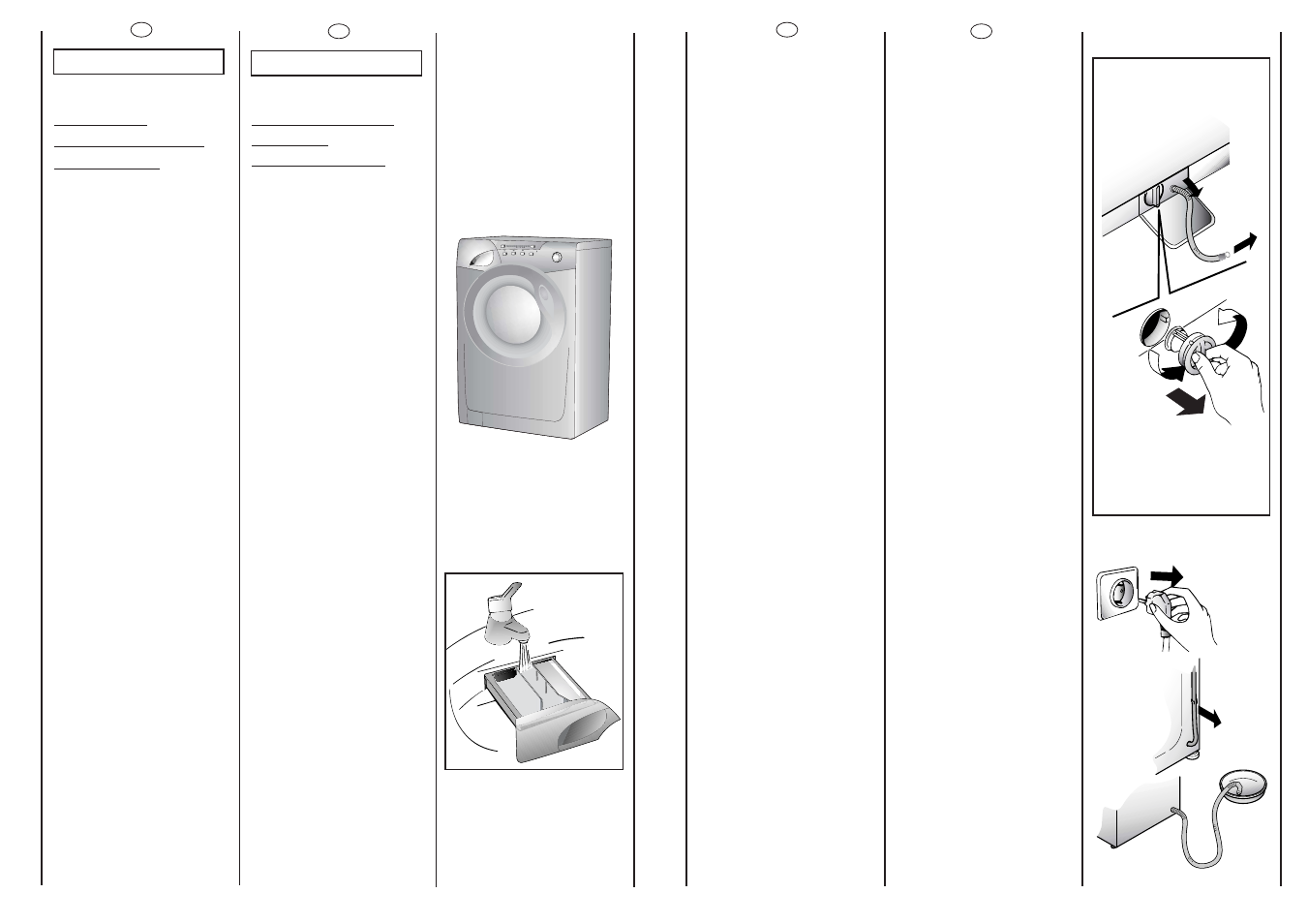 Limpieza y mantenimiento ordinario, Cleaning and routine maintenance | Candy GO 812 AUS User Manual | Page 18 / 21