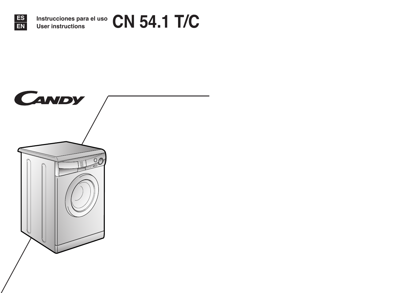 Candy CN 54.1 T__C User Manual | 25 pages