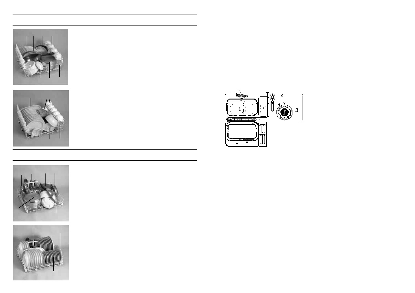 Informationer til testlaboratorier, Påfyldning af vaskemiddel og afspændingsmiddel | Candy LSCD451TNORD User Manual | Page 8 / 53