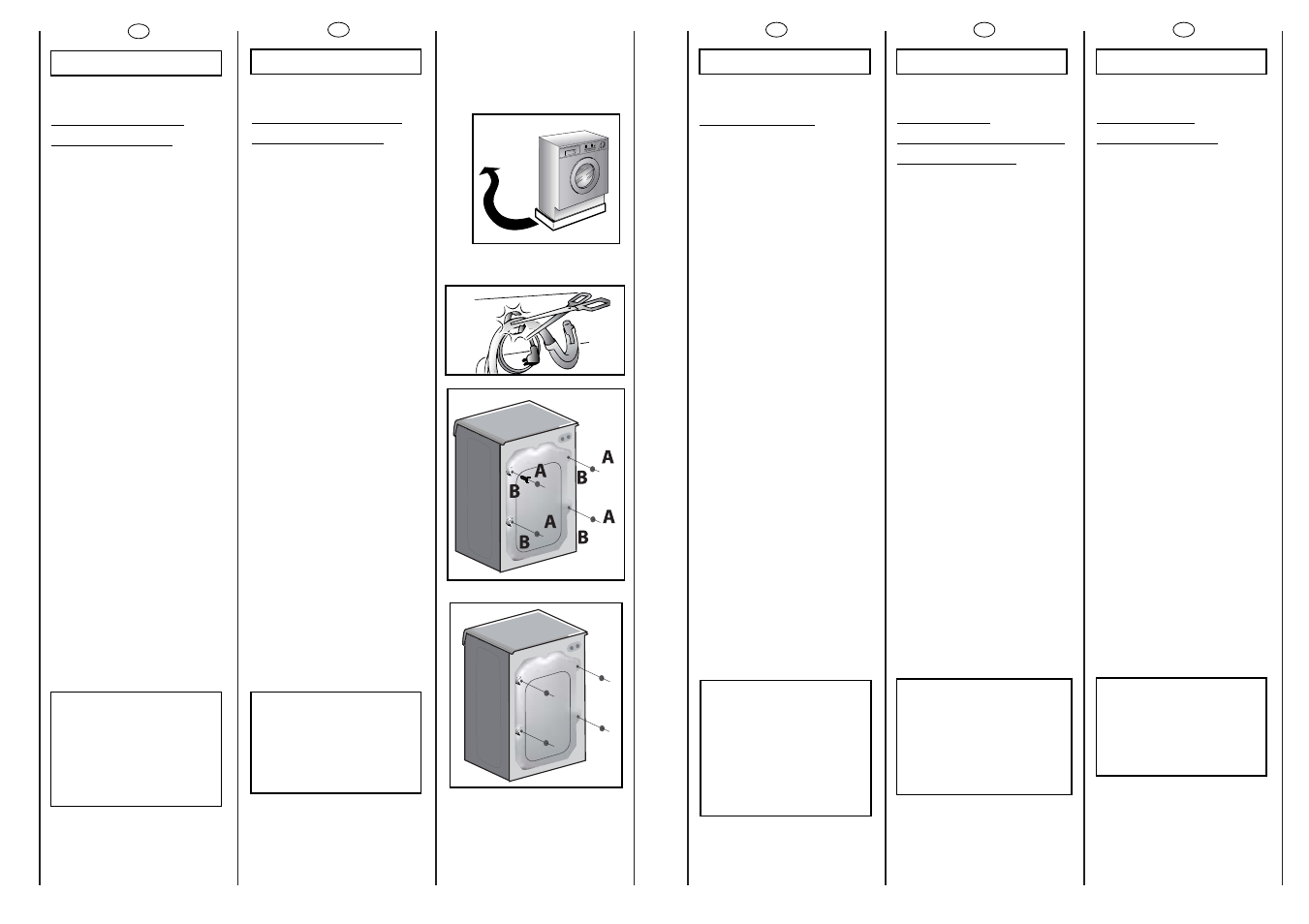 Candy CWB 1307-01S User Manual | Page 9 / 41