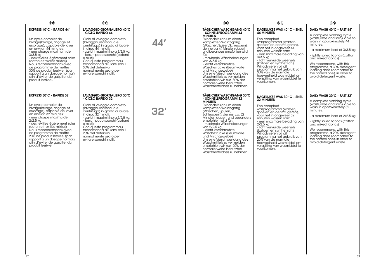 Candy GO F146__L1-S User Manual | Page 27 / 41