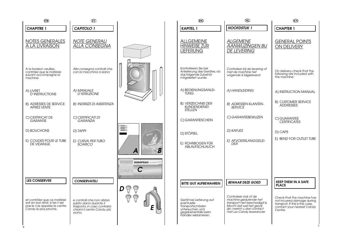 Ea b c | Candy GO F146__L1-S User Manual | Page 4 / 41