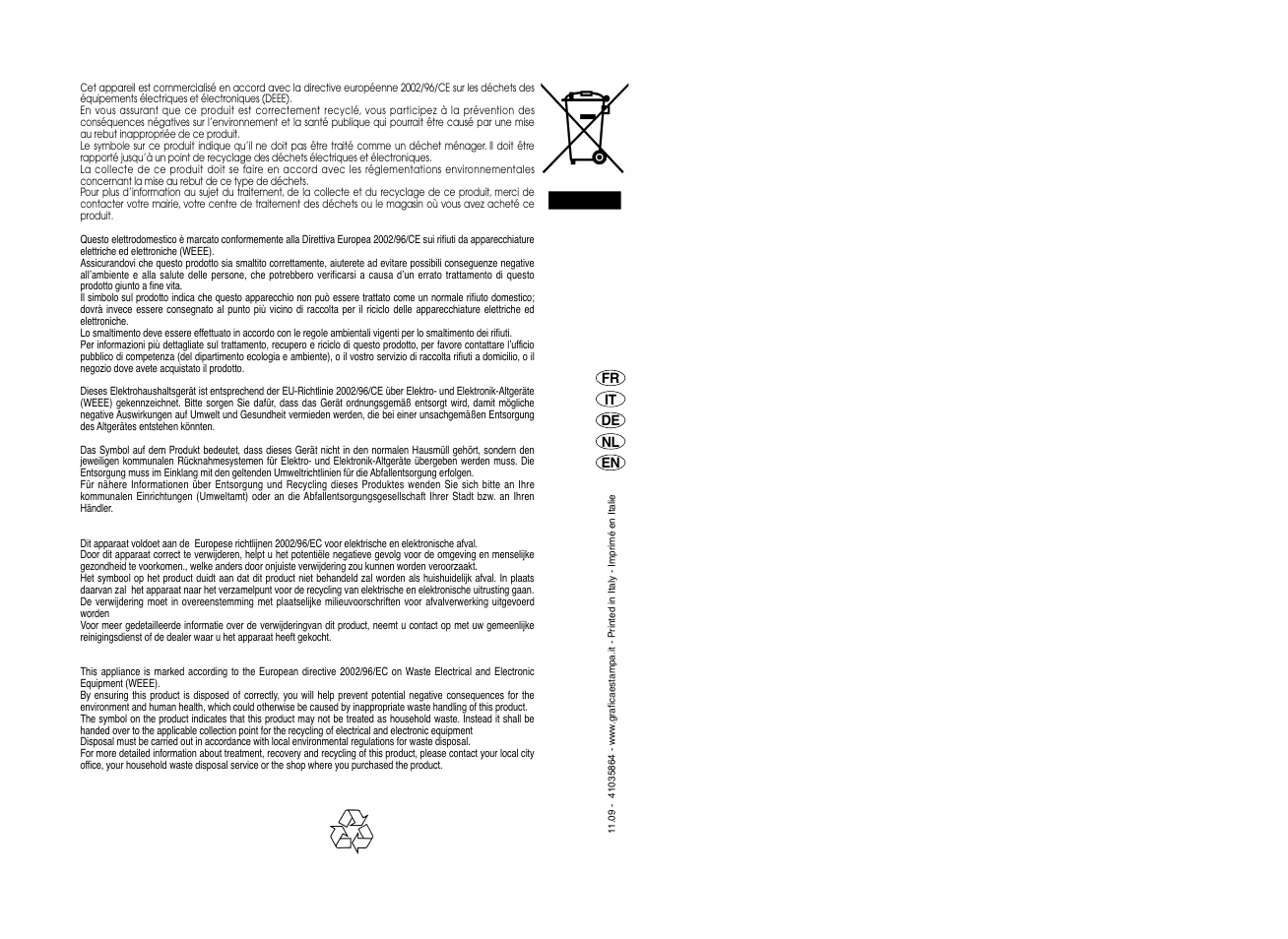 Candy GO F146__L1-S User Manual | Page 41 / 41