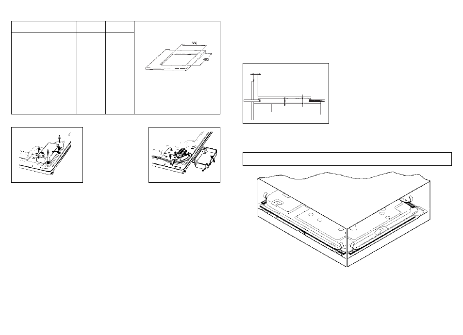 Installation, Technical characteristics | Candy PL 330 W UNI User Manual | Page 2 / 14