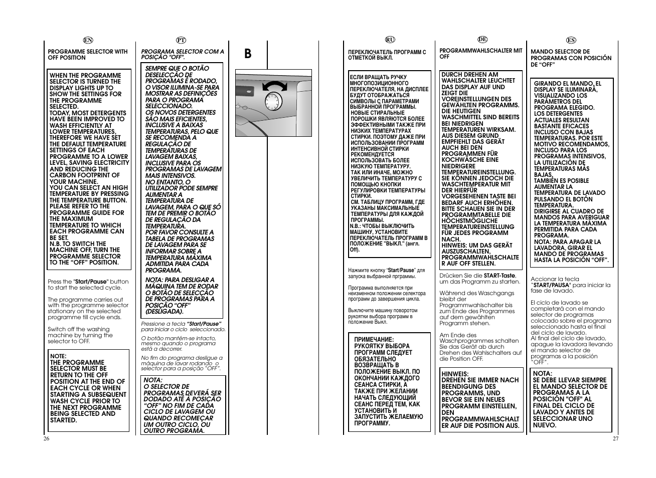 Candy EVOW 4853D-S User Manual | Page 14 / 53