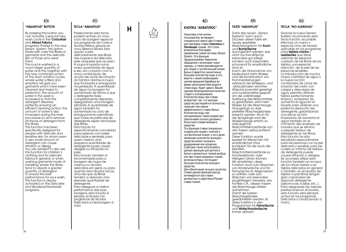 Candy EVOW 4853D-S User Manual | Page 18 / 53