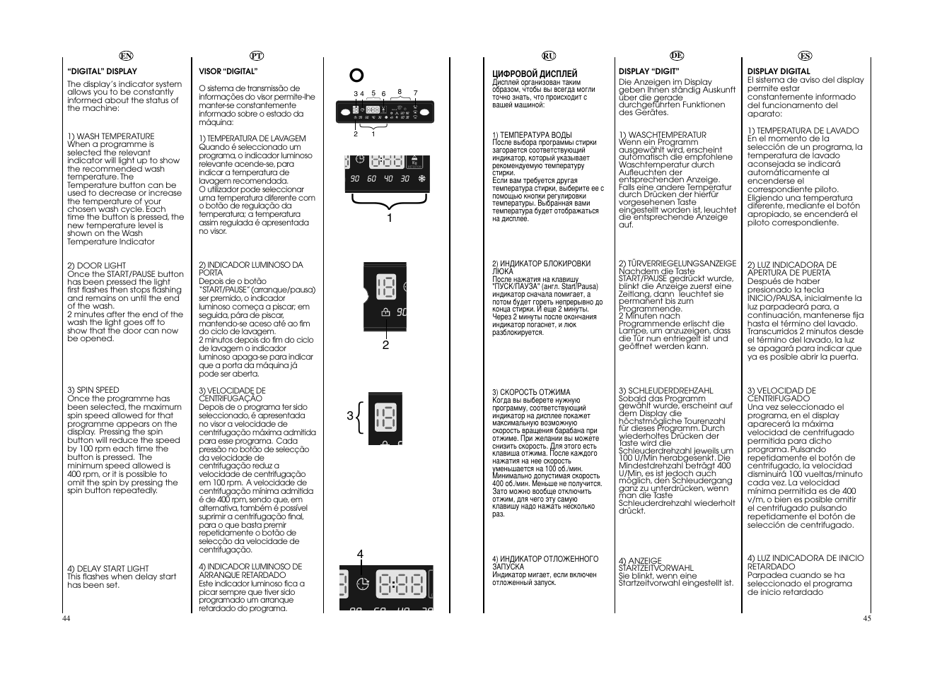 Candy EVOW 4853D-S User Manual | Page 23 / 53
