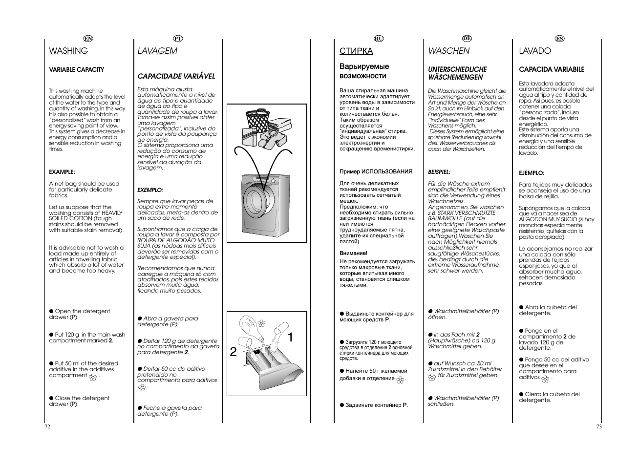 Candy EVOW 4853D-S User Manual | Page 37 / 53