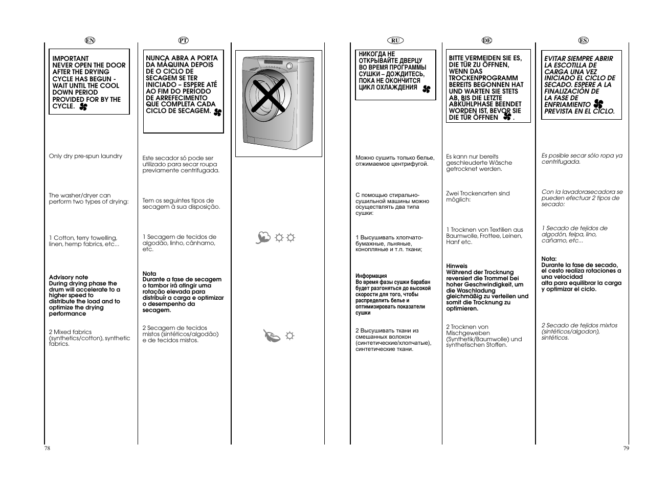 Candy EVOW 4853D-S User Manual | Page 40 / 53