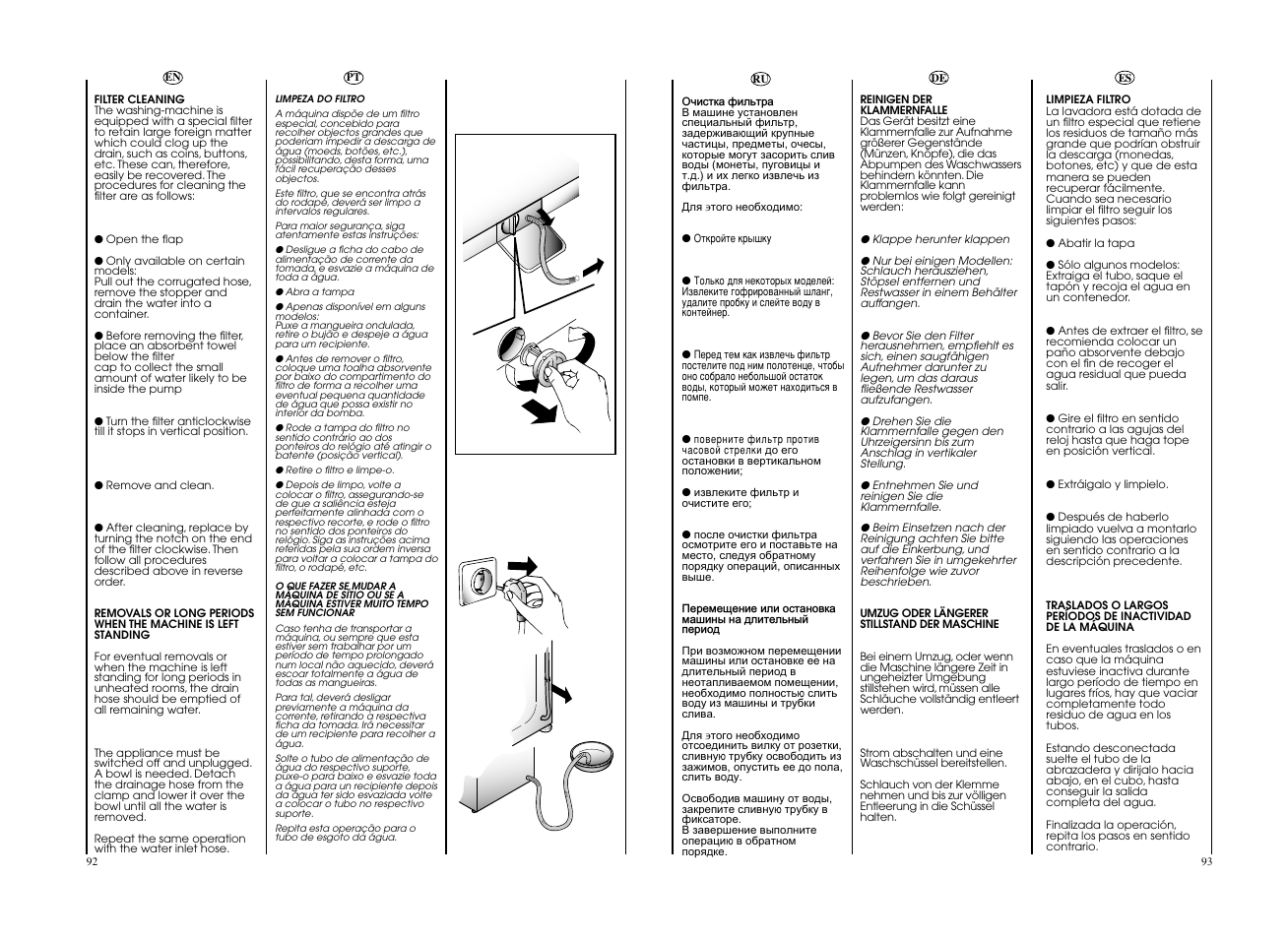 Candy EVOW 4853D-S User Manual | Page 47 / 53