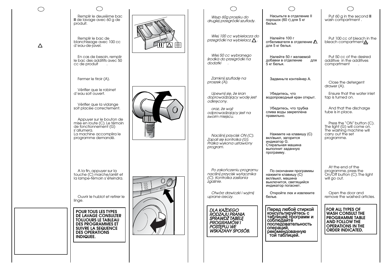 Candy CN 63 T RU User Manual | Page 27 / 41