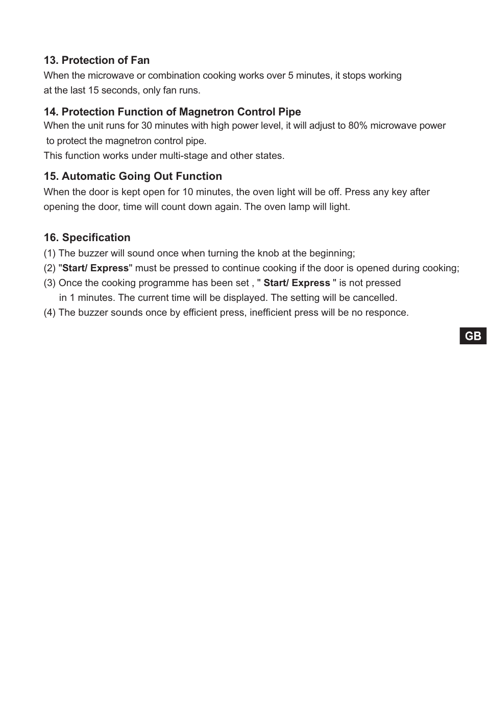 Candy CMG 2394 DS User Manual | Page 13 / 100