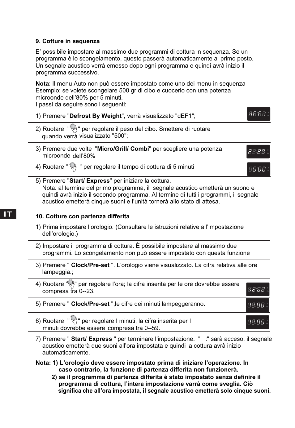 Candy CMG 2394 DS User Manual | Page 44 / 100