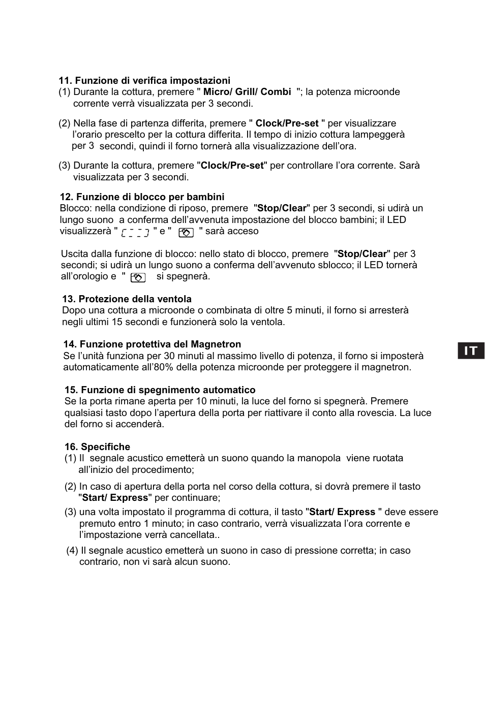 Candy CMG 2394 DS User Manual | Page 45 / 100