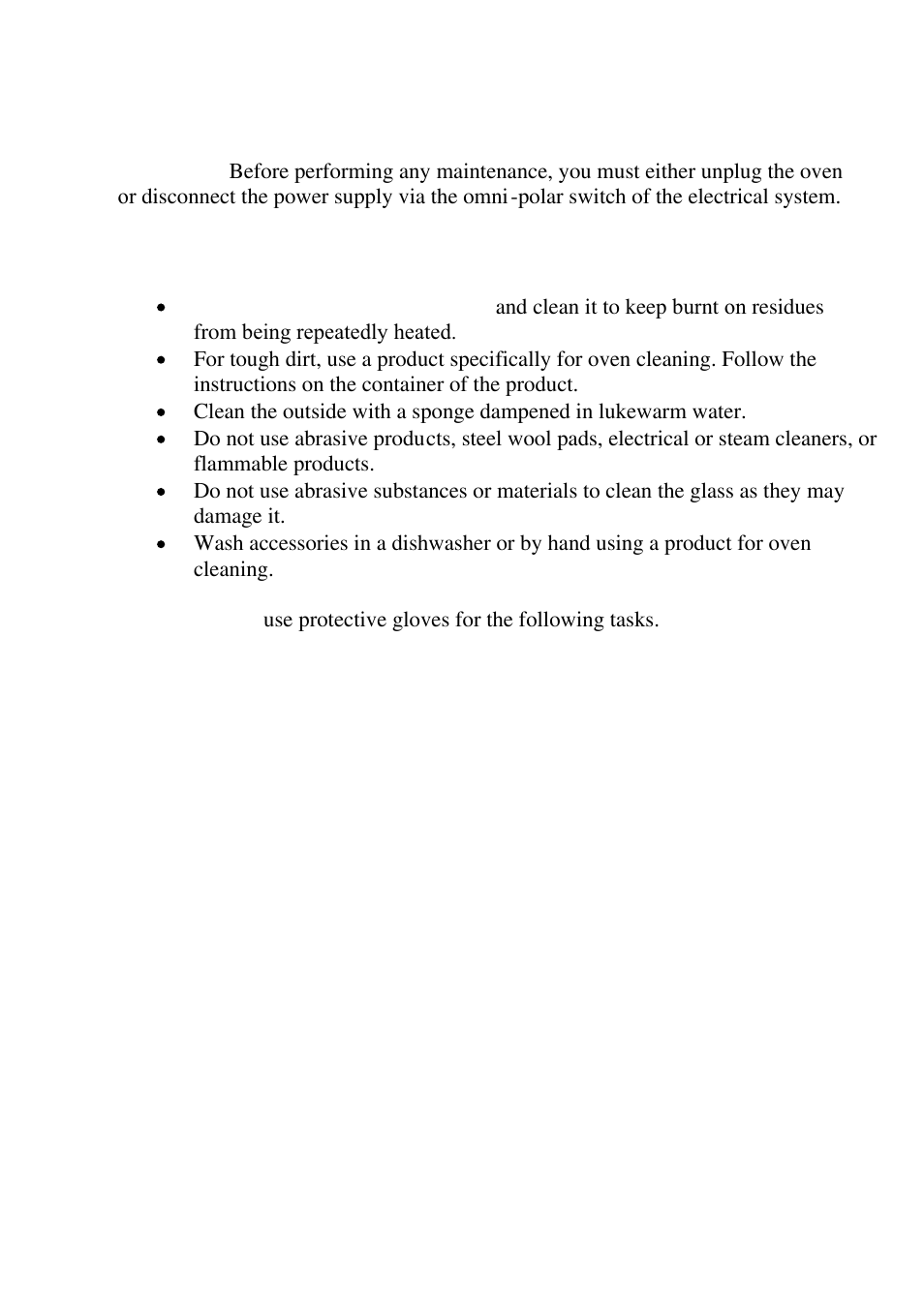 Candy OVG 505__2 X User Manual | Page 21 / 28