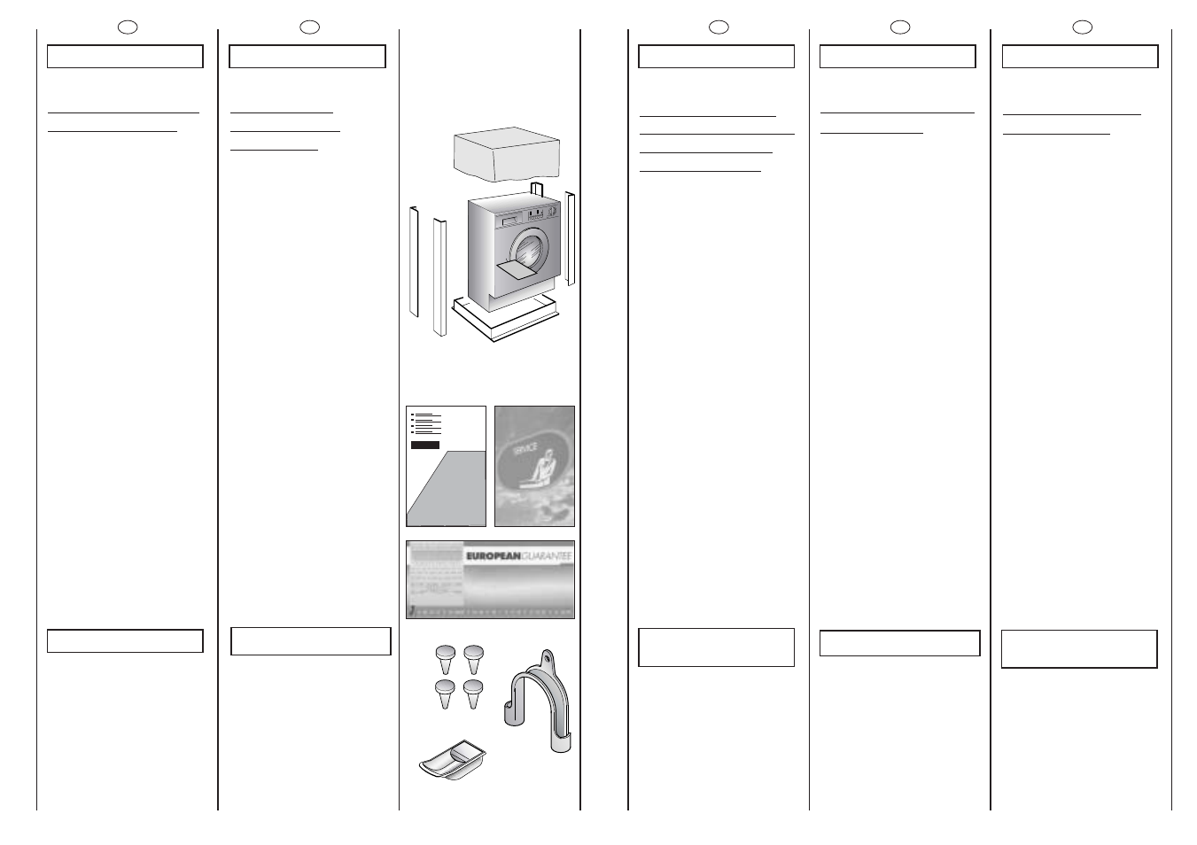 Candy CWB 1308-37S User Manual | Page 4 / 41