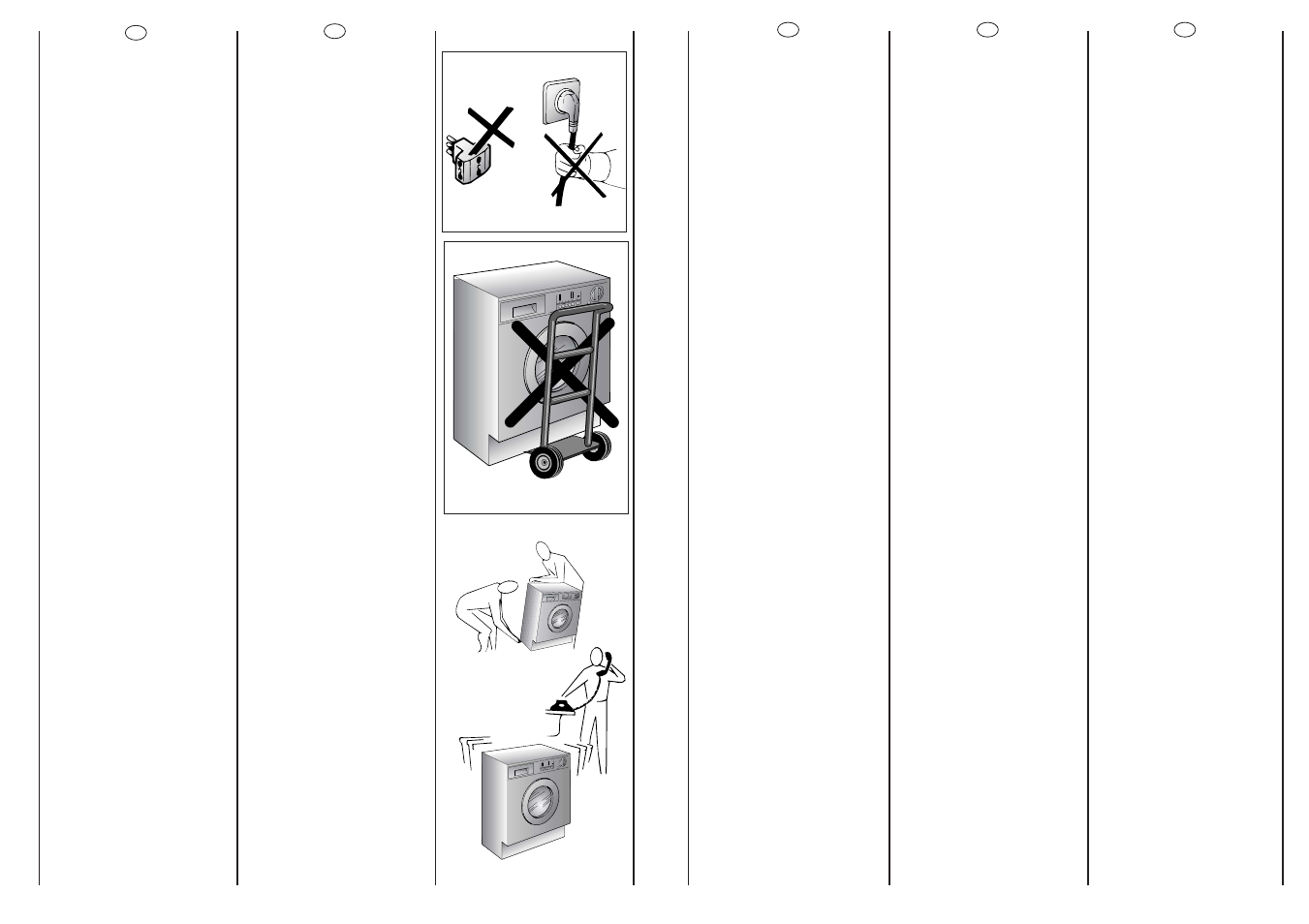 Candy CWB 1308-37S User Manual | Page 7 / 41