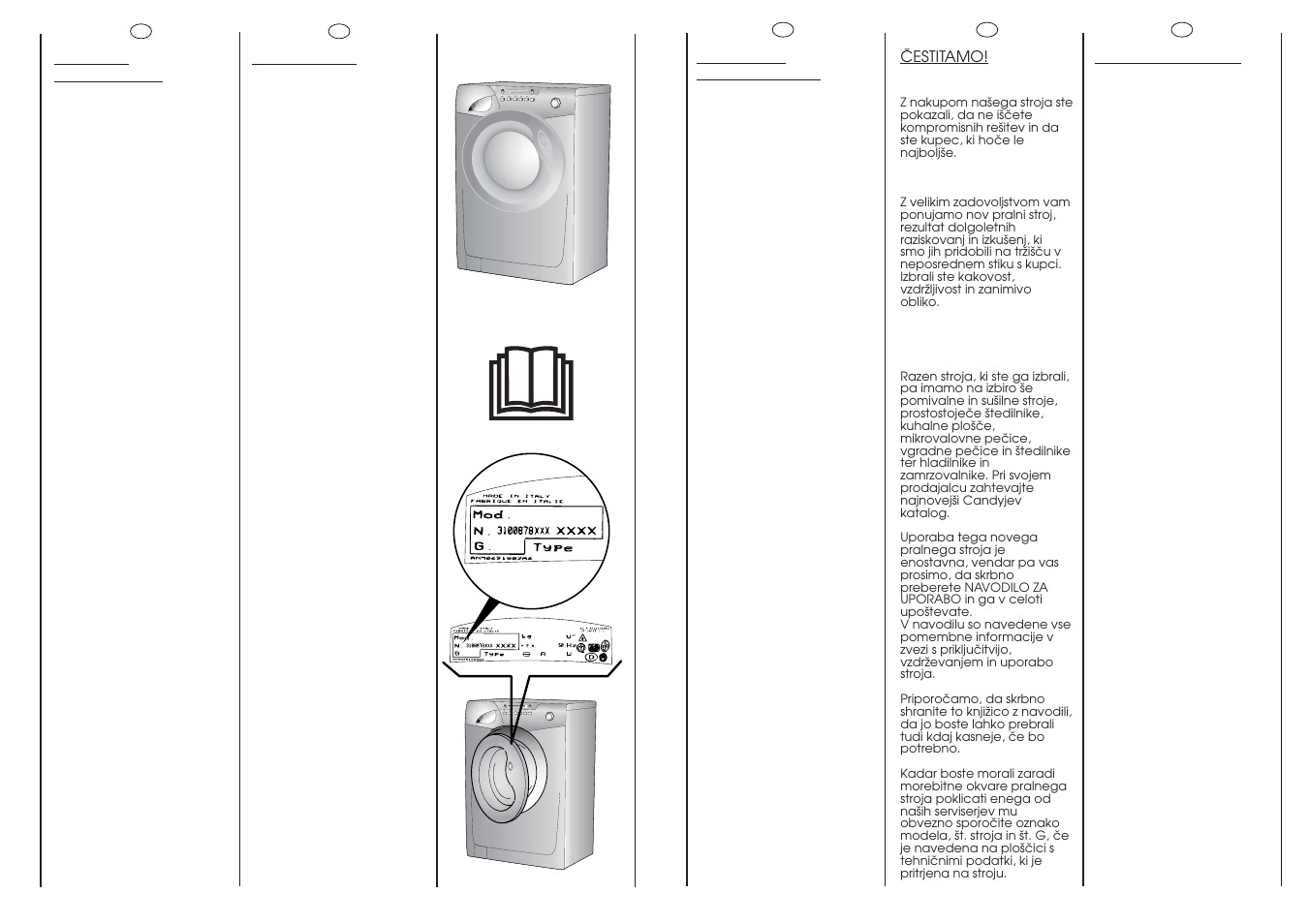 Candy GO W464-01S User Manual | Page 2 / 49
