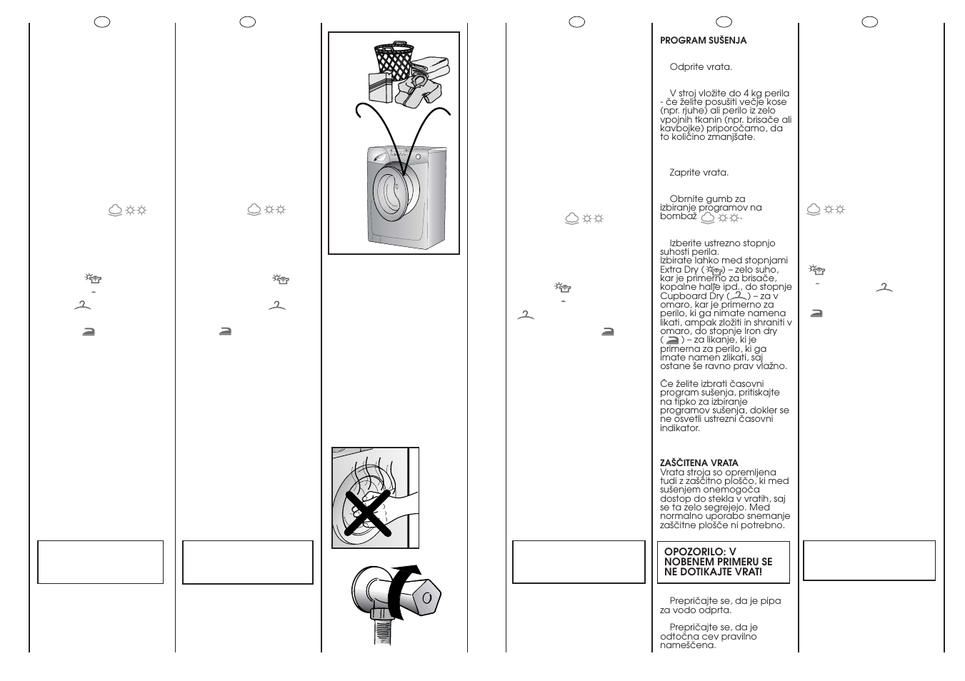 Max 4 kg | Candy GO W464-01S User Manual | Page 39 / 49