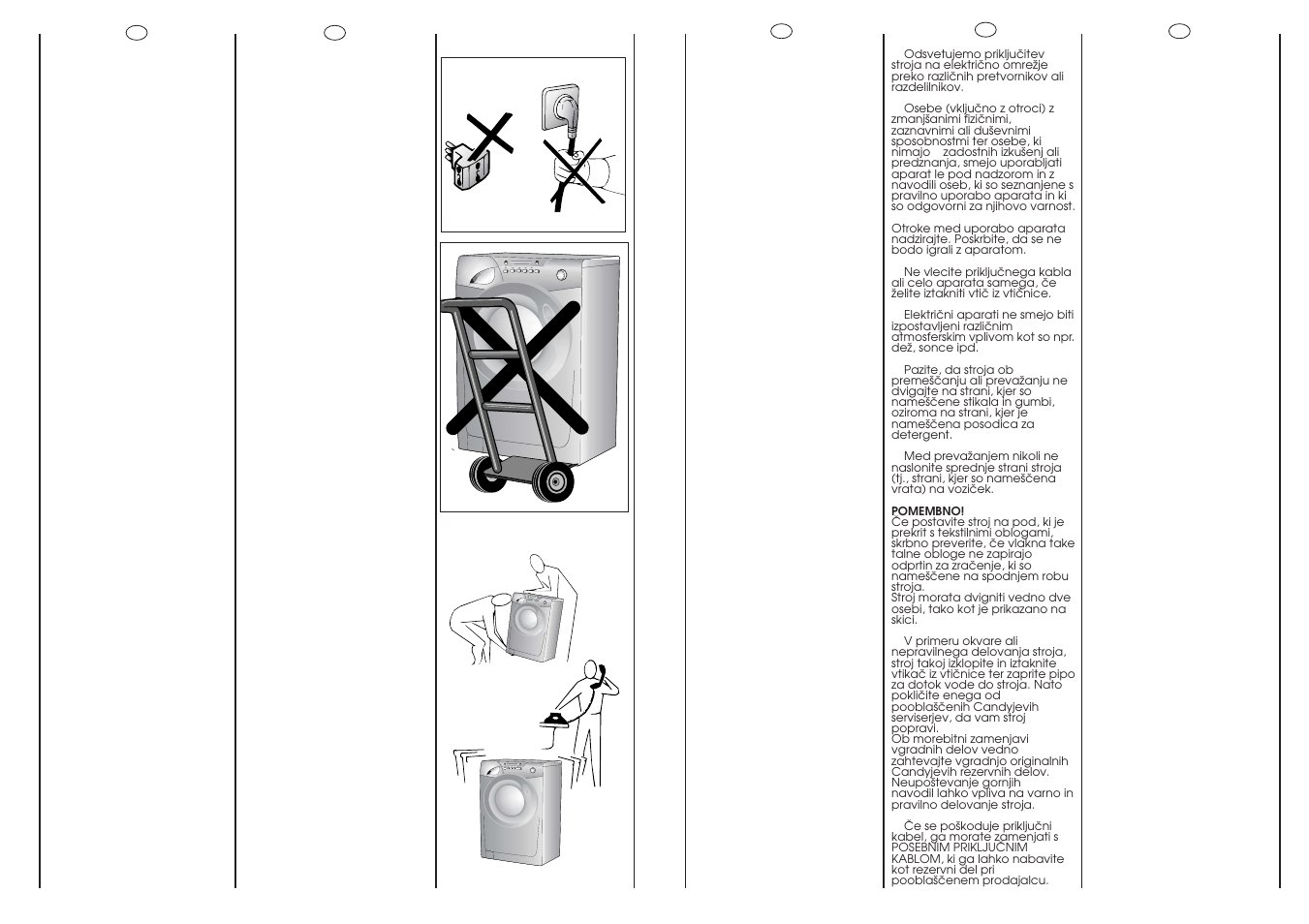 Candy GO W464-01S User Manual | Page 7 / 49