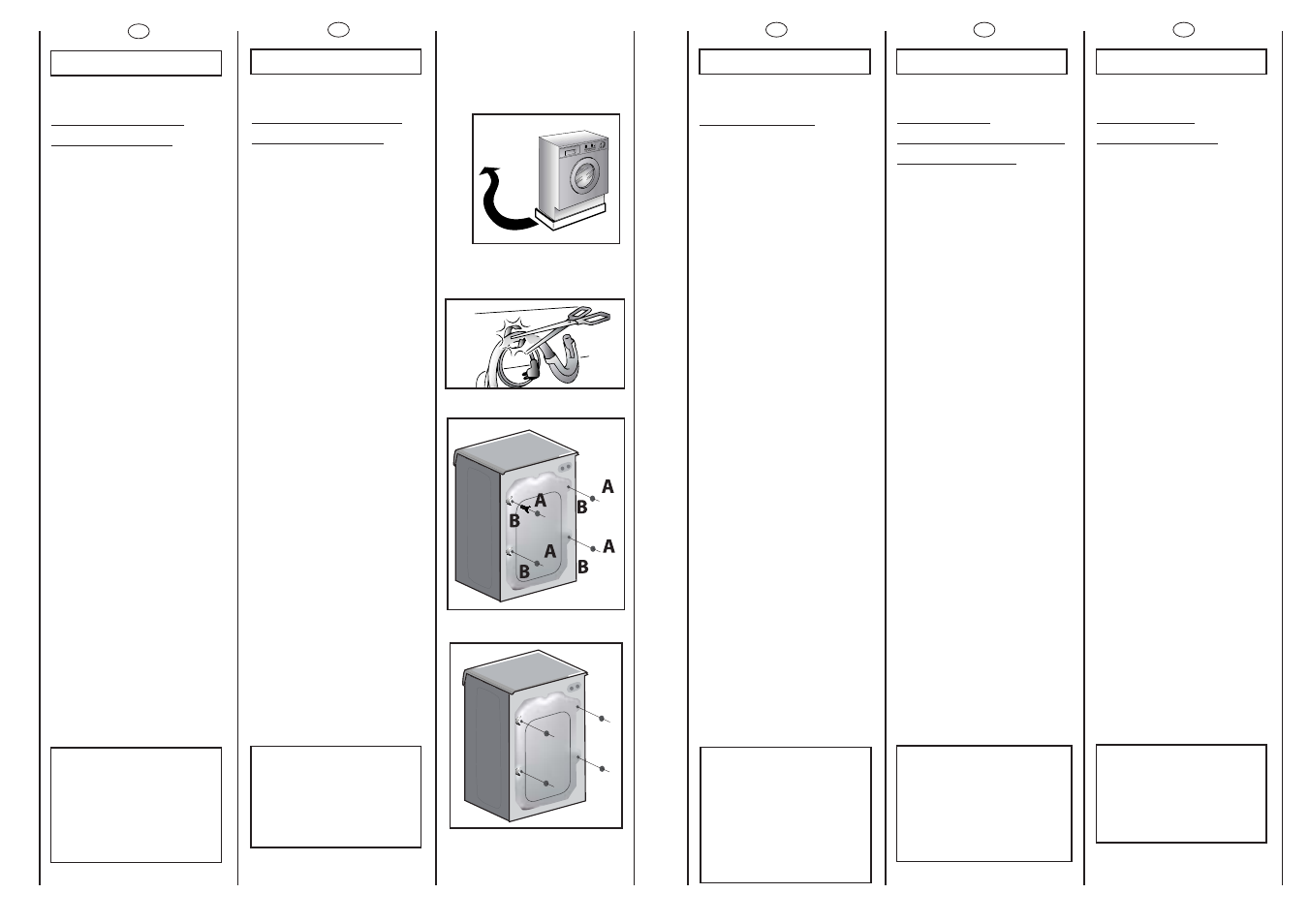 Candy CWB 1006-01S User Manual | Page 9 / 41