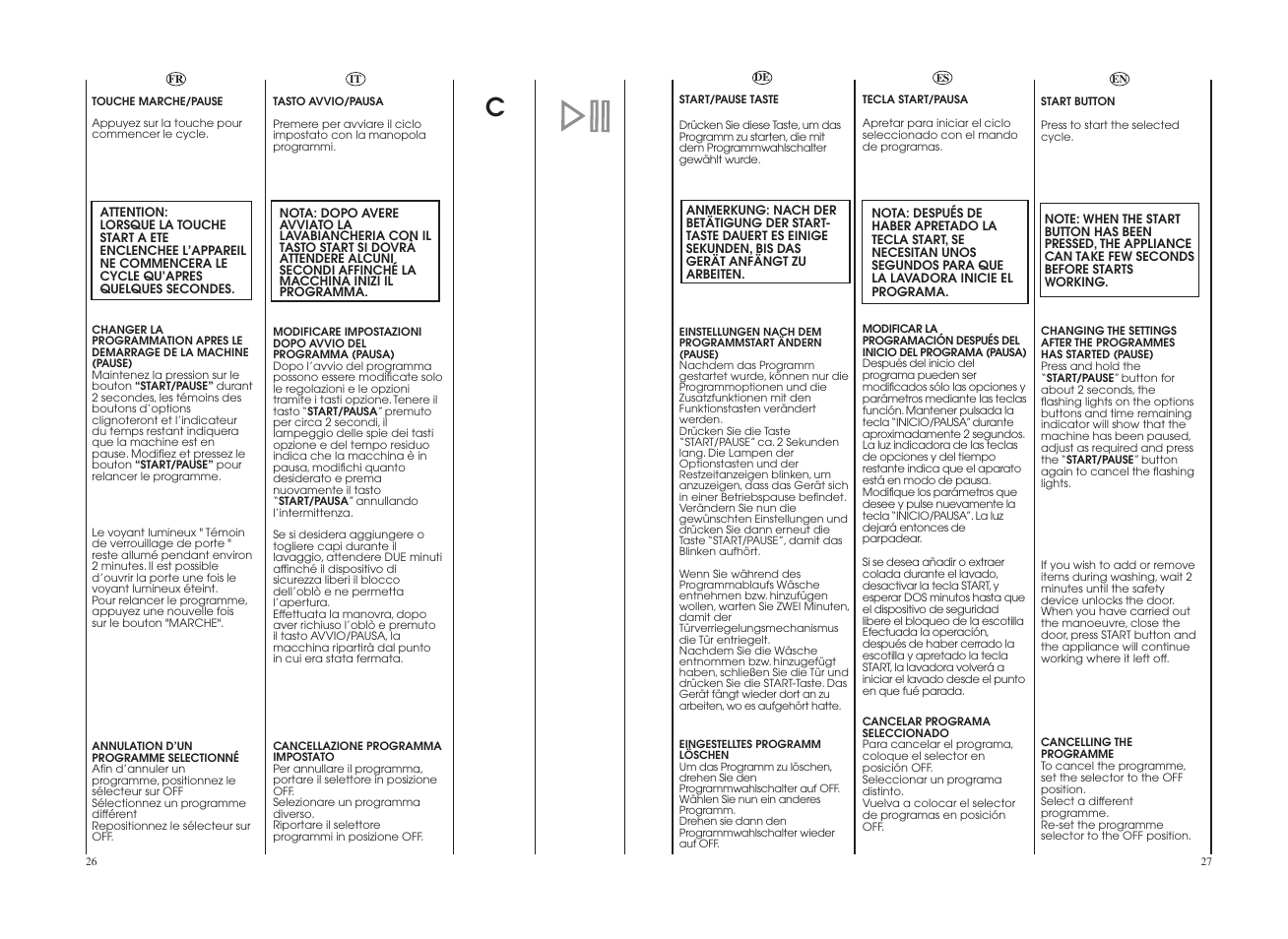Candy GO 1672D__1-89S User Manual | Page 14 / 41