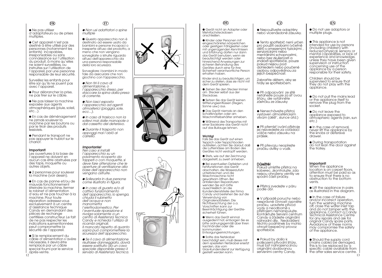 Candy GO F127__2-37S User Manual | Page 7 / 41