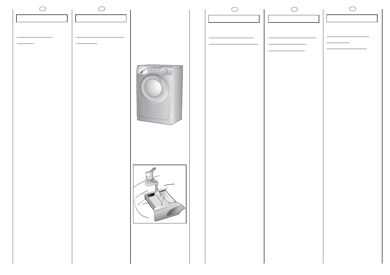 Rengøring og vedligeholdelse, Rengjøring og rutinemessig vedlikehold, Puhdistus ja hoito | Rengöring och skötsel, Cleaning and routine maintenance | Candy GO 129-86S User Manual | Page 33 / 41