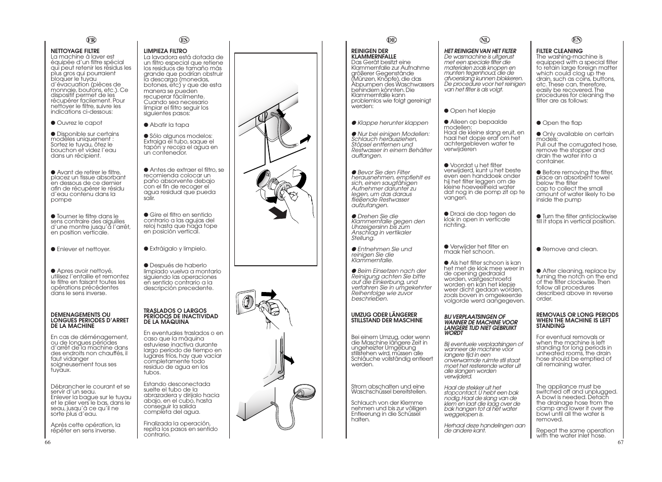 Candy CO 126F__1-84S User Manual | Page 34 / 41