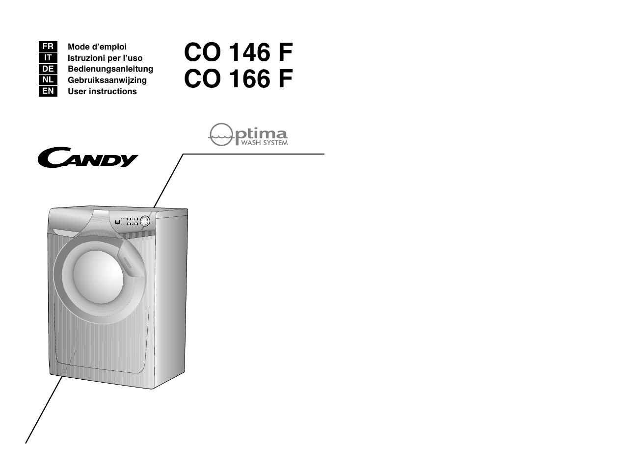 Candy CO 166F__L1-S User Manual | 41 pages