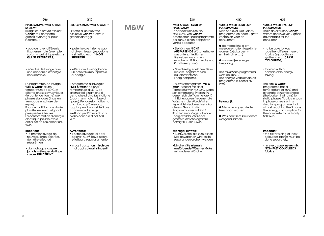 Candy CO 166F__L1-S User Manual | Page 26 / 41