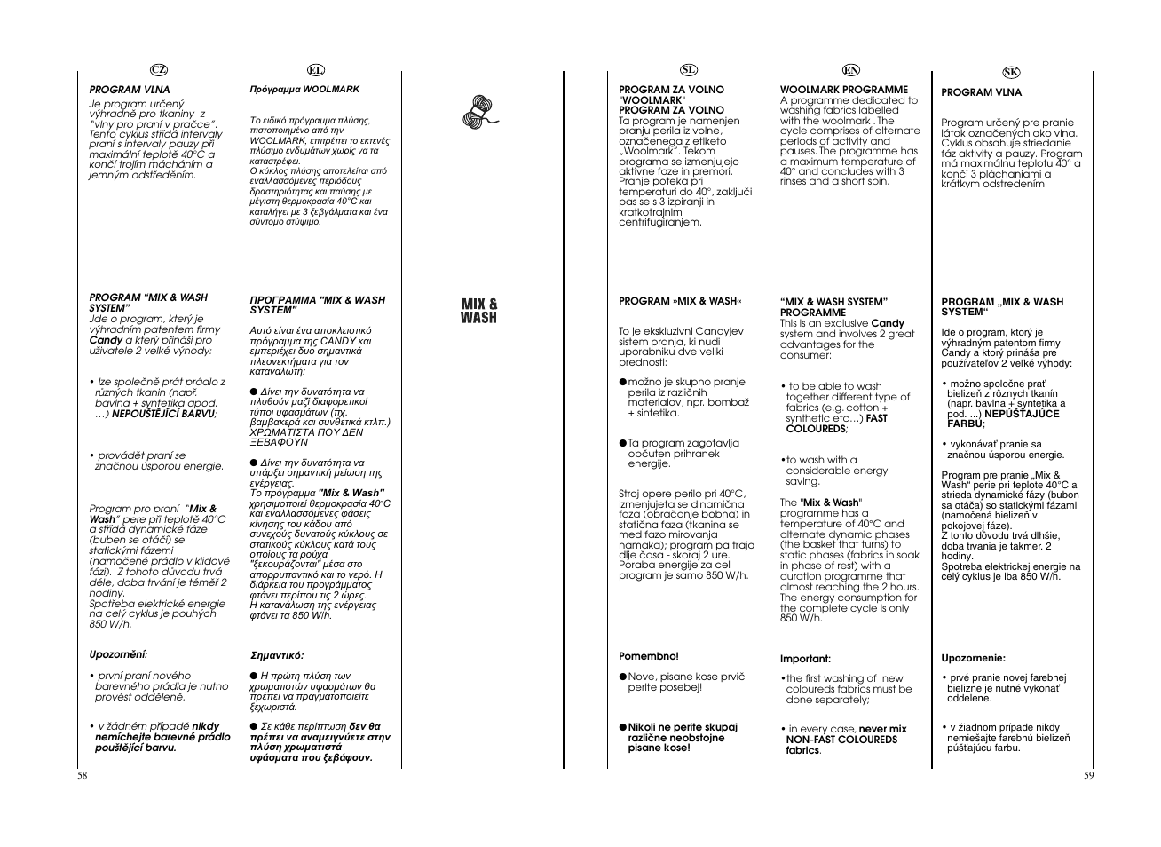 Candy GO4 1064D__L-S User Manual | Page 30 / 41