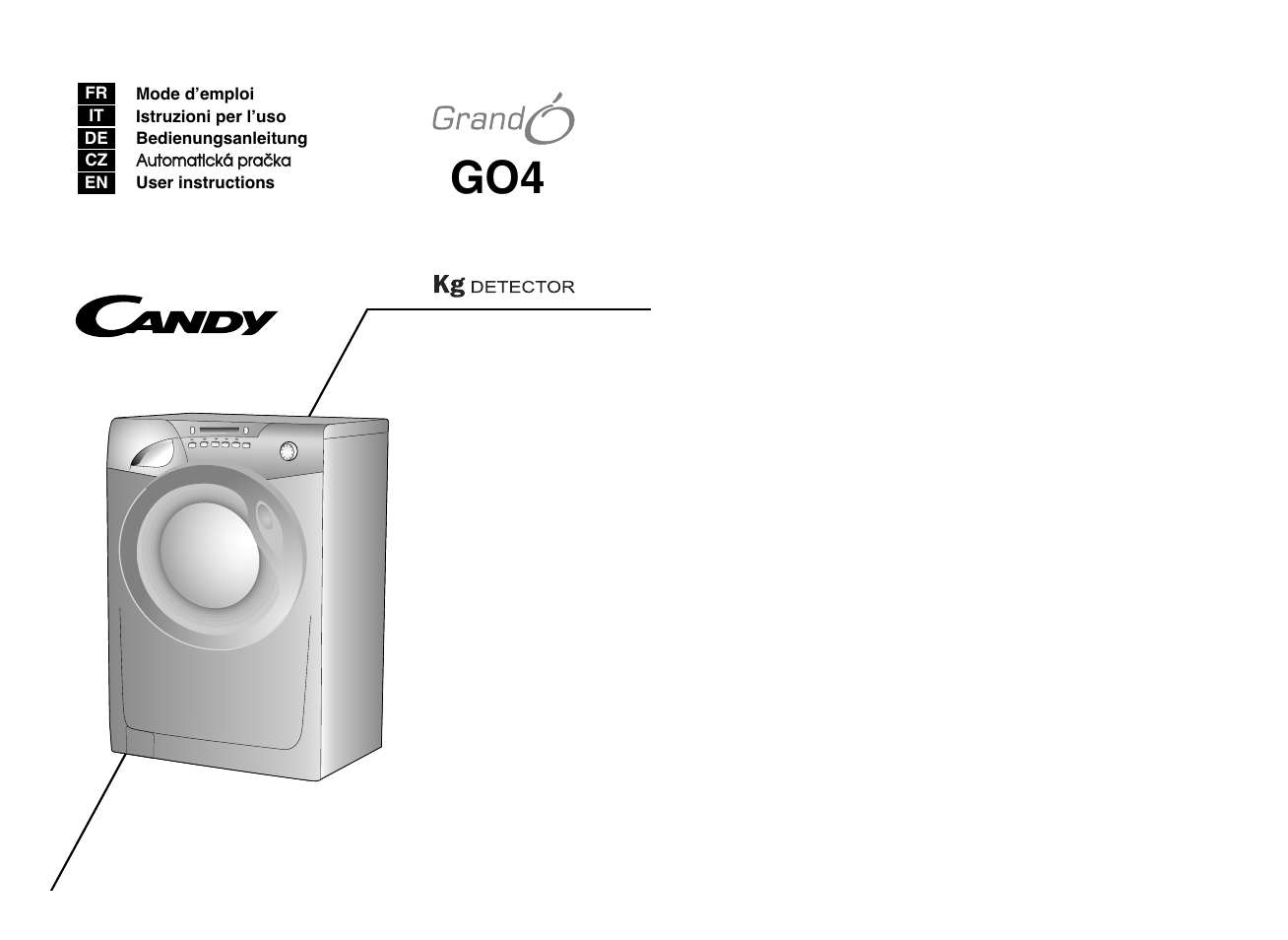Candy GO4 1272D__L1-S User Manual | 41 pages