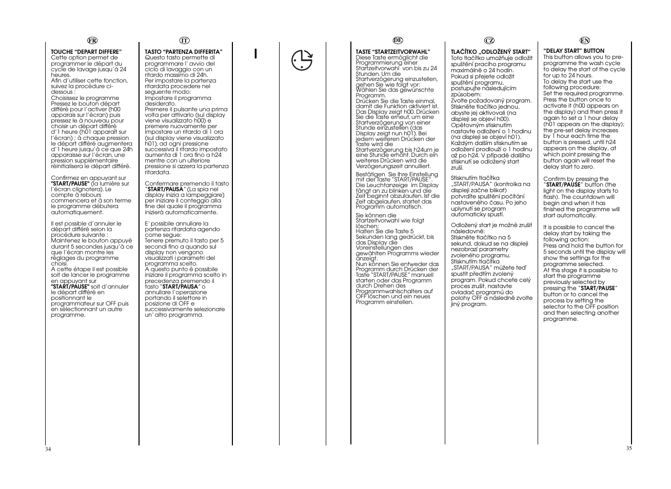 Candy GO4 1272D__L1-S User Manual | Page 18 / 41