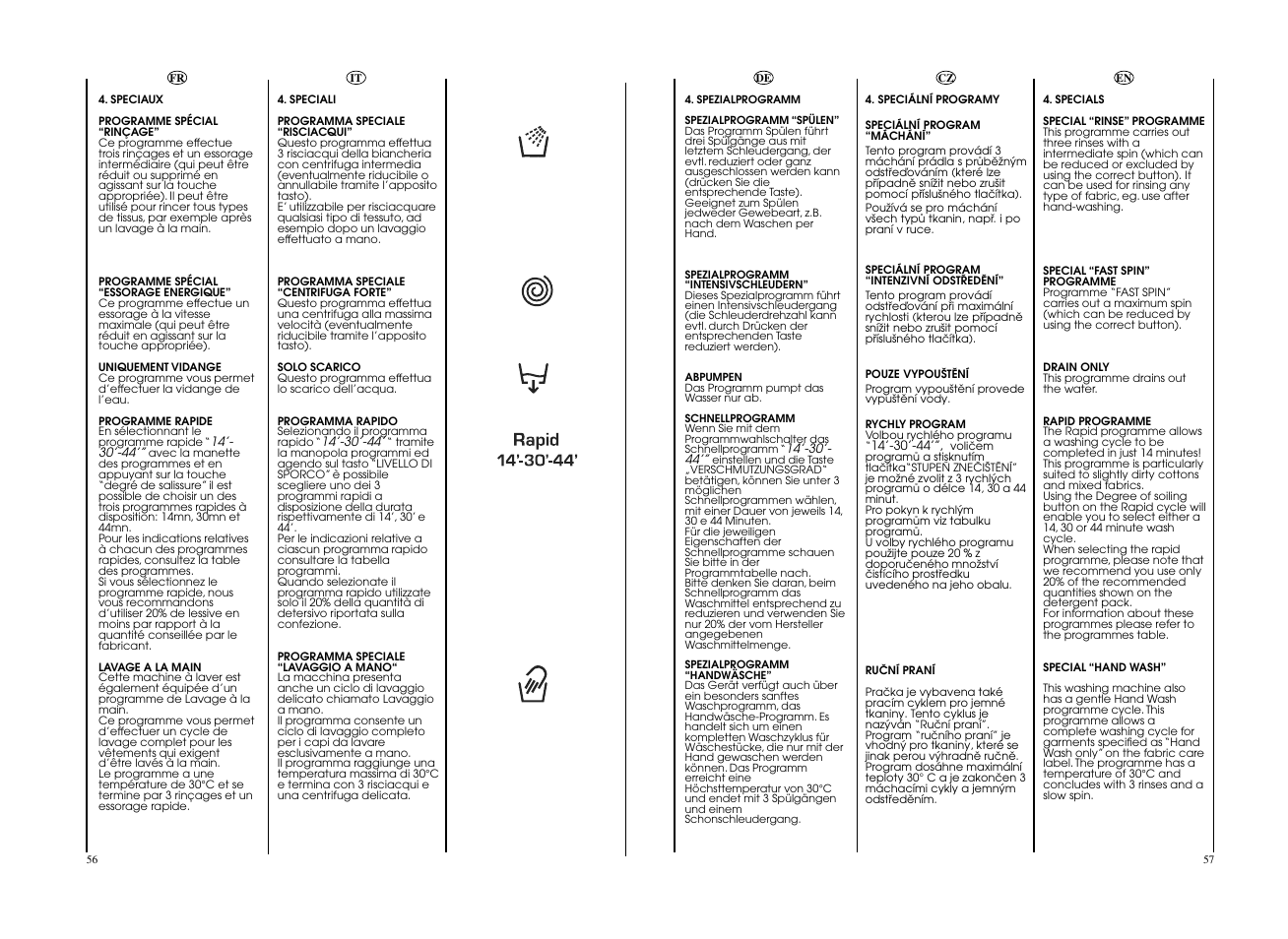 Candy GO4 1272D__L1-S User Manual | Page 29 / 41