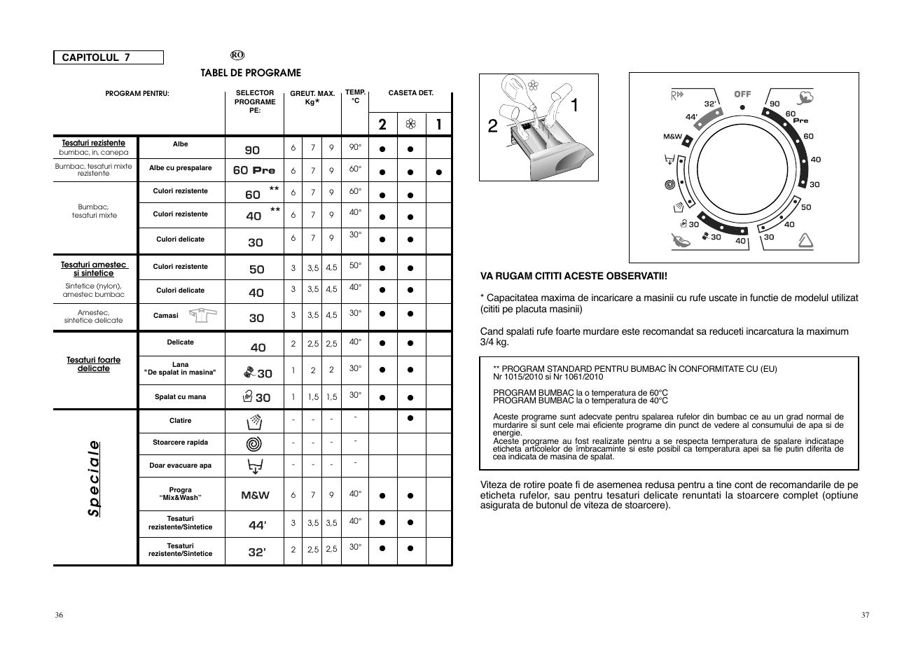 Speciale | Candy GO4 F106__L1-S User Manual | Page 19 / 41
