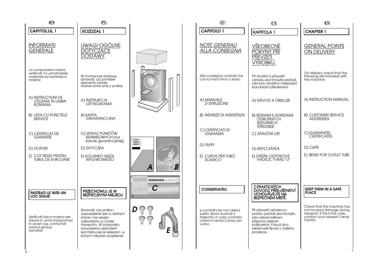 Ea b c | Candy GO4 F106__L1-S User Manual | Page 4 / 41