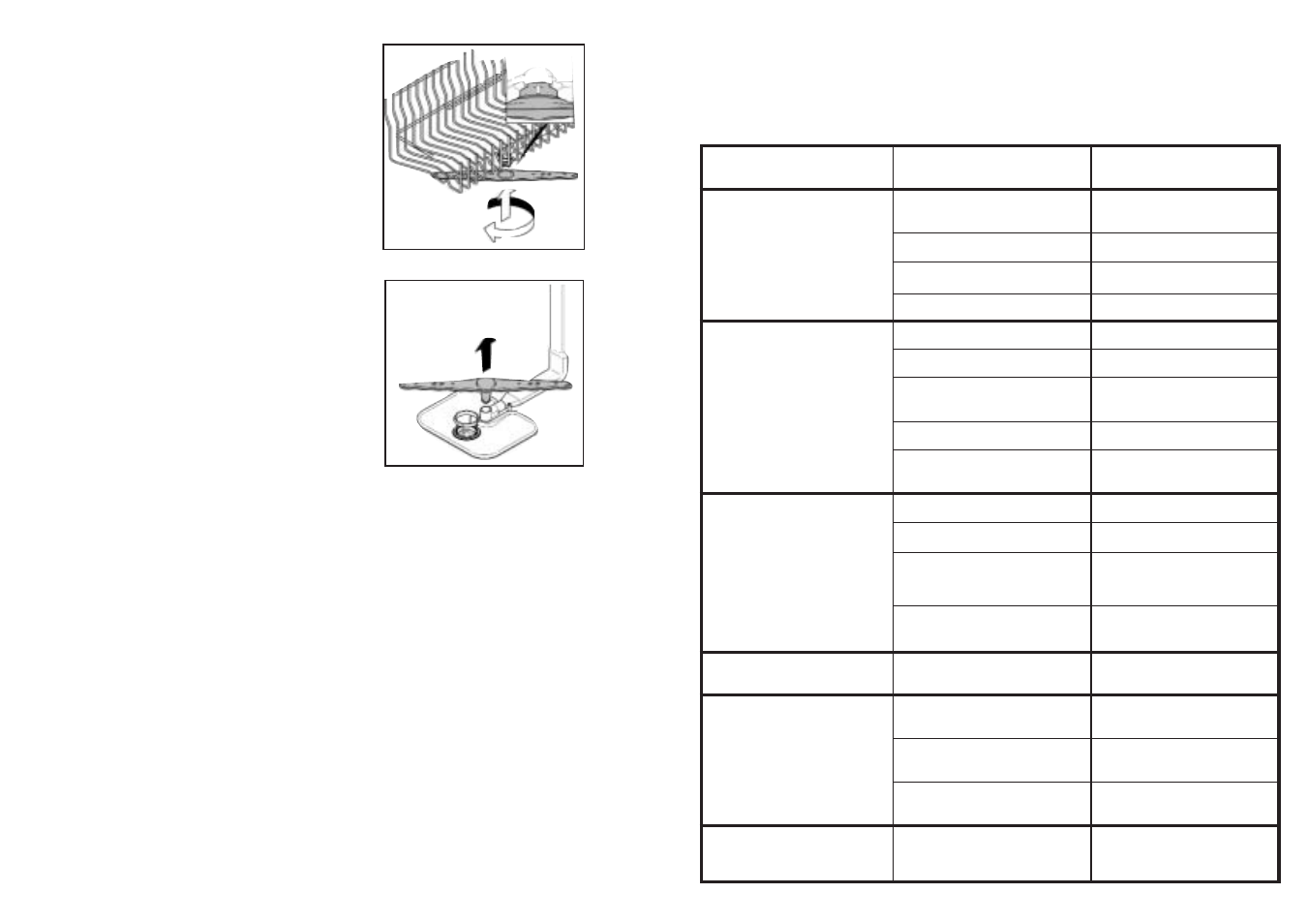 Ricerca piccoli guasti, 1b dopo l'uso, Pulizia e manutenzione ordinaria | Candy CDI 5PE10 User Manual | Page 10 / 69