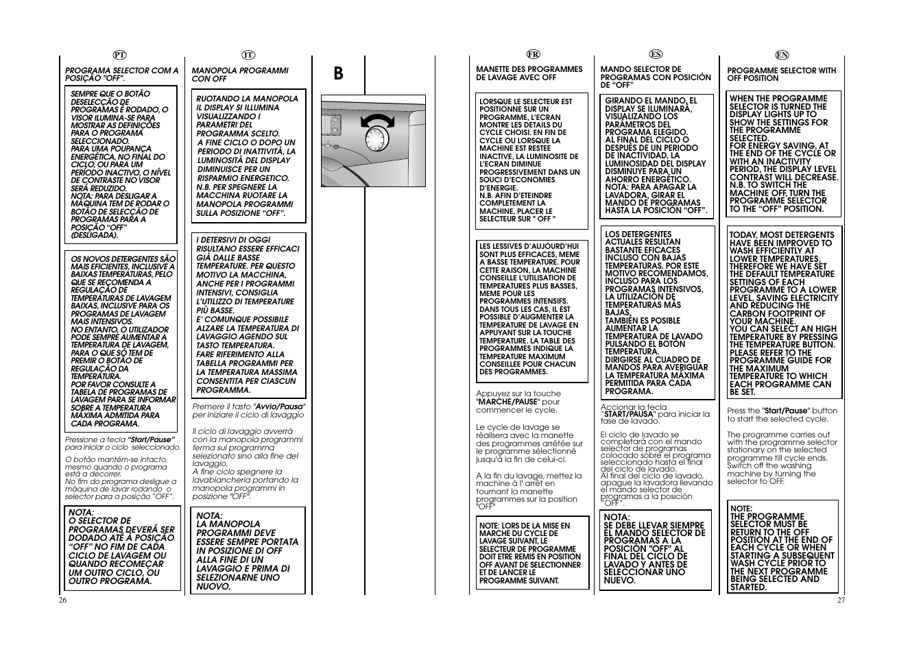 Candy EVOW 4964L-S User Manual | Page 14 / 57