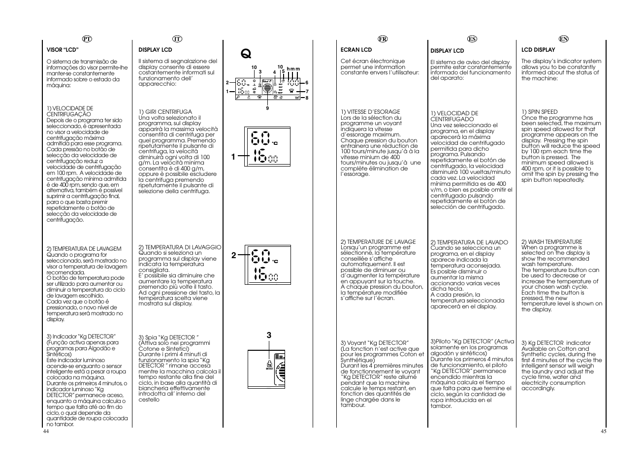 Candy EVOW 4964L-S User Manual | Page 23 / 57