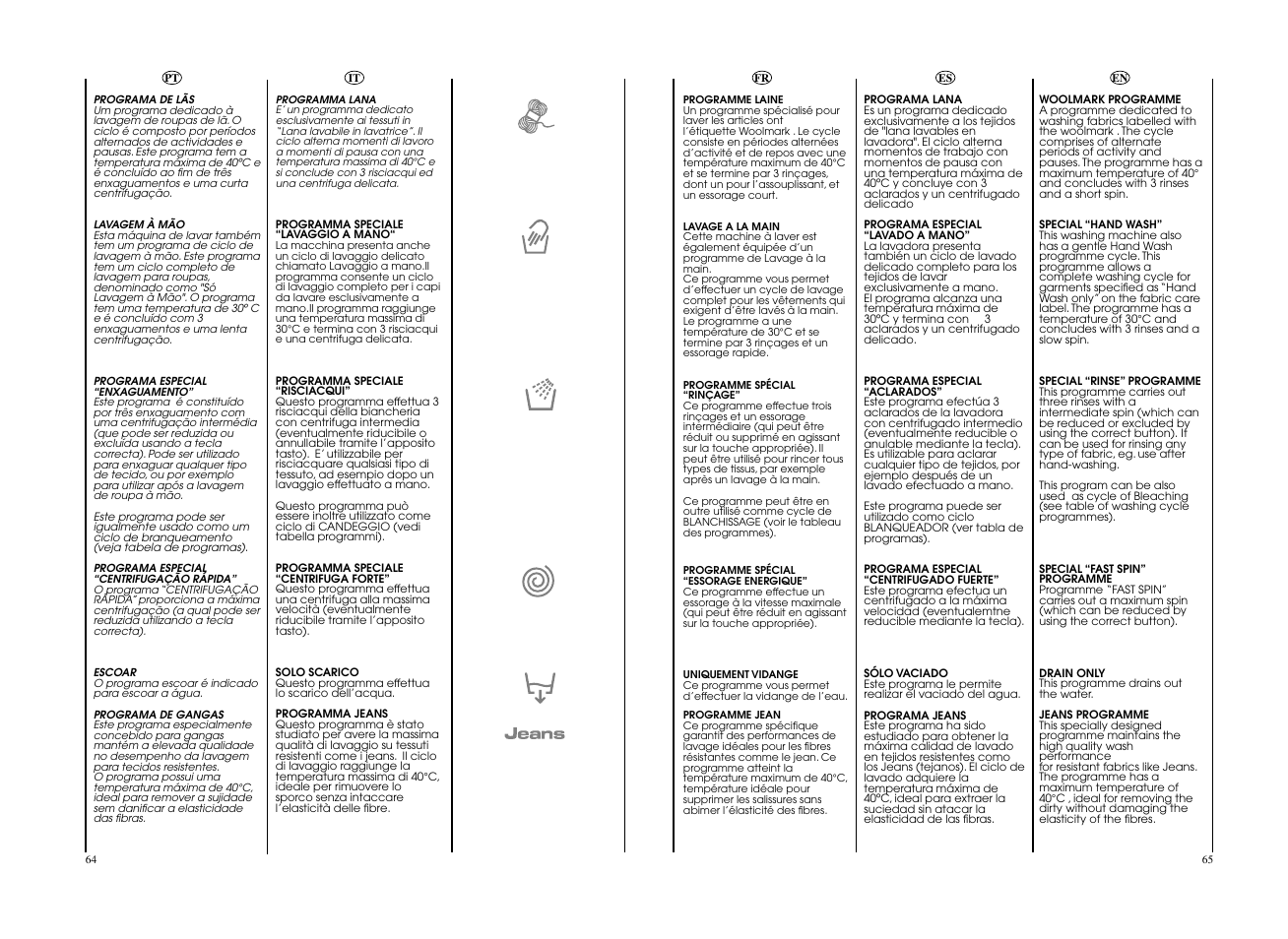 Candy EVOW 4964L-S User Manual | Page 33 / 57