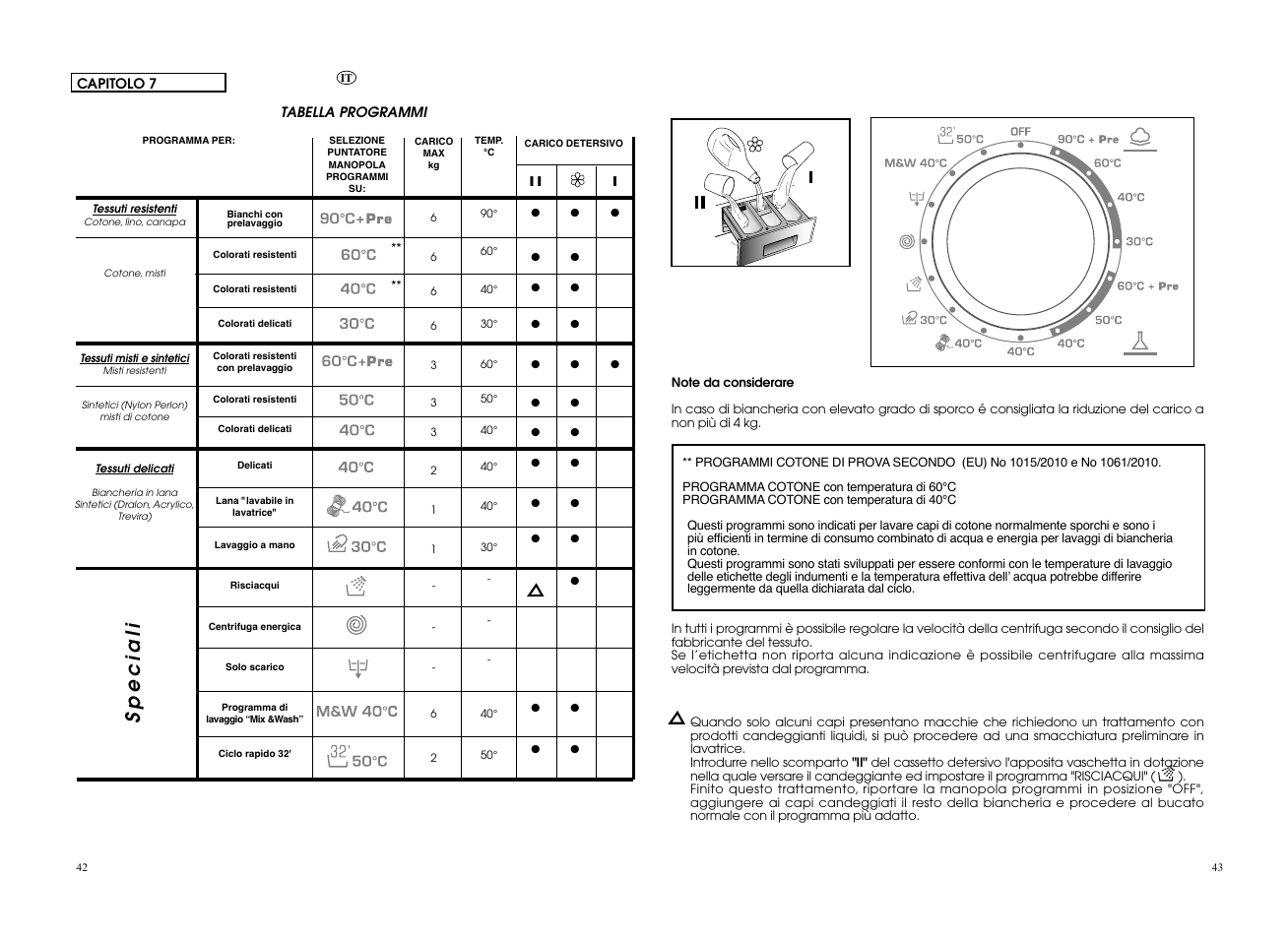 Speciali | Candy CWB 1006__LS User Manual | Page 22 / 41