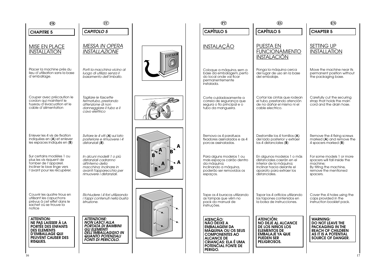 Candy CWB 1006__LS User Manual | Page 9 / 41