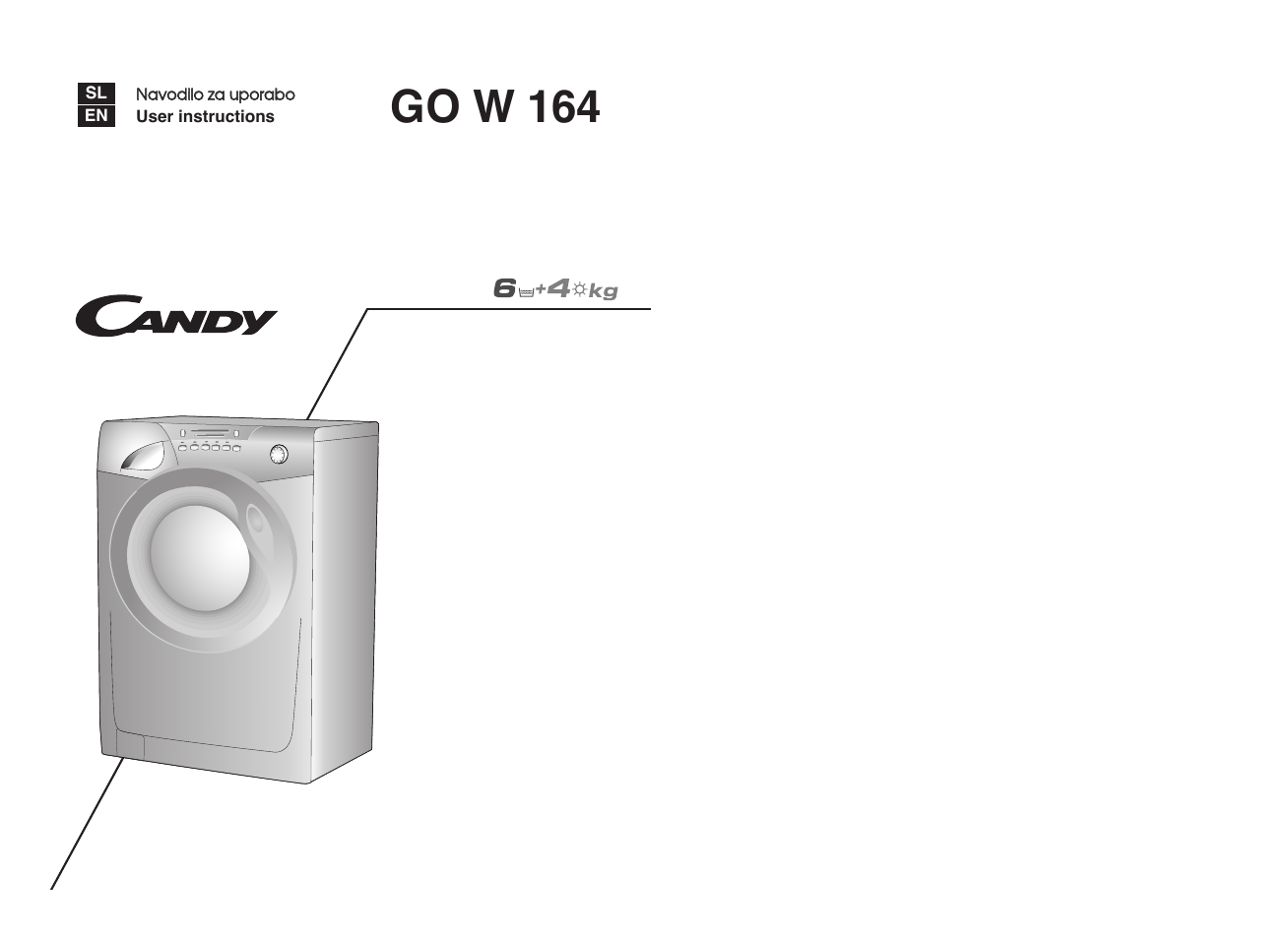Candy GO W164-10S User Manual | 25 pages