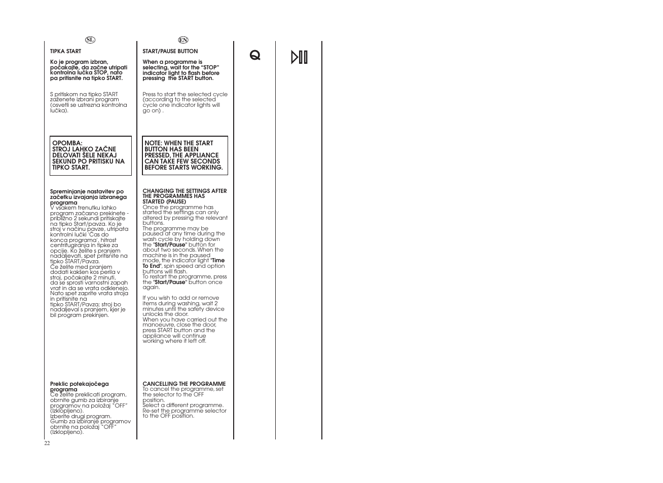 Candy GO W164-10S User Manual | Page 12 / 25